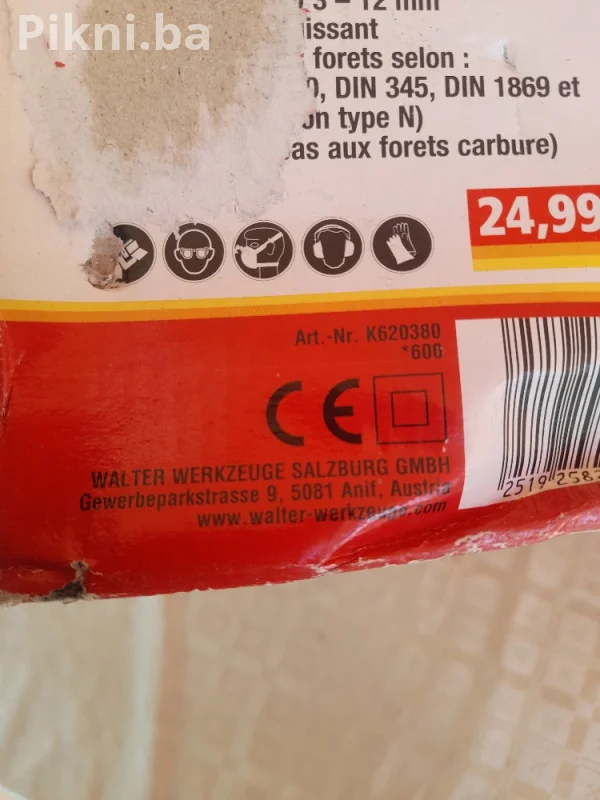 Masina za ostrenje burgija borera svrdla Made in AUSTRIJA