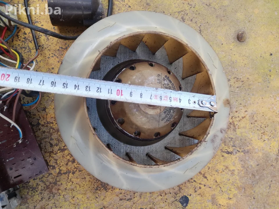 Ventilator turbina 220v 180mm sa elektronikom i prekidacem