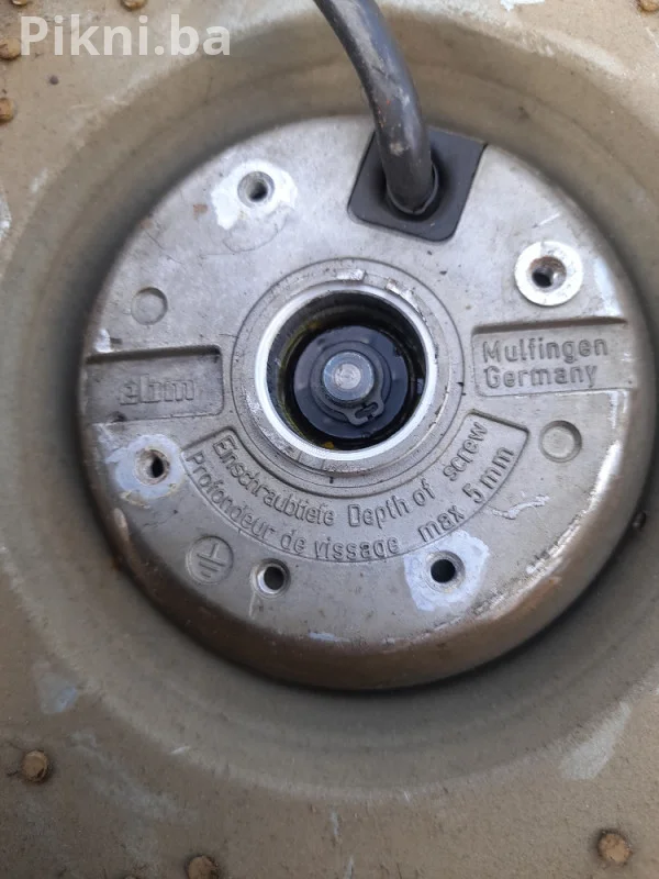 Ventilator turbina 220v 180mm sa elektronikom i prekidacem