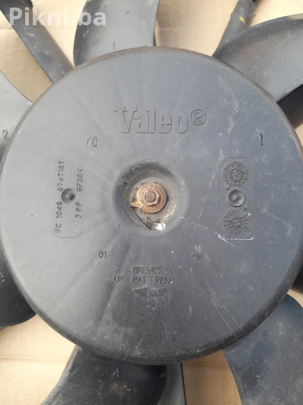 Ventilator turbina VALEO 12volti elektro motor elektromotori