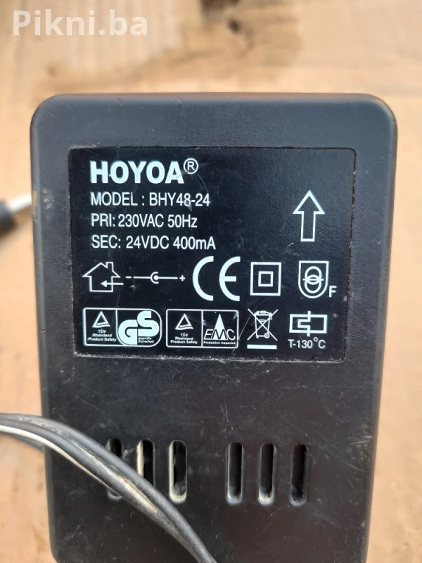 Adapter HOYOA 24V DC 400mA - Ispravljač 24 volta - 100% Ispravan