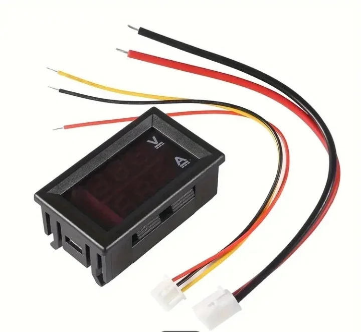 NOVO! Digitalni Voltmetar i Ampermetar (DC 100V / 10A) - 13 KM!