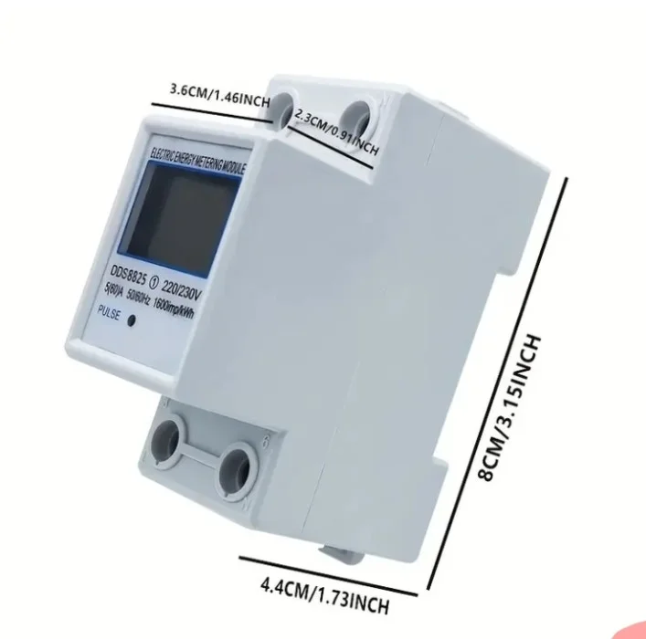 NOVO! Digitalni Jednofazni Elektromjer 60A (Brojilo) - Strujomjer