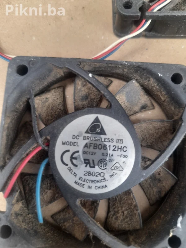 Ventilator turbina 12v coler hladnjak cooleri 6x6,5x5cm