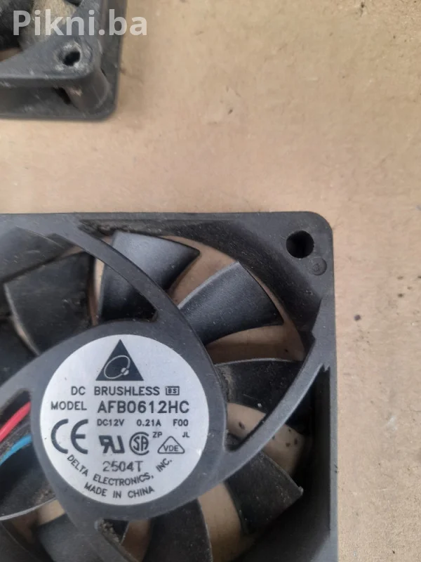 Ventilator turbina 12v coler hladnjak cooleri 6x6,5x5cm