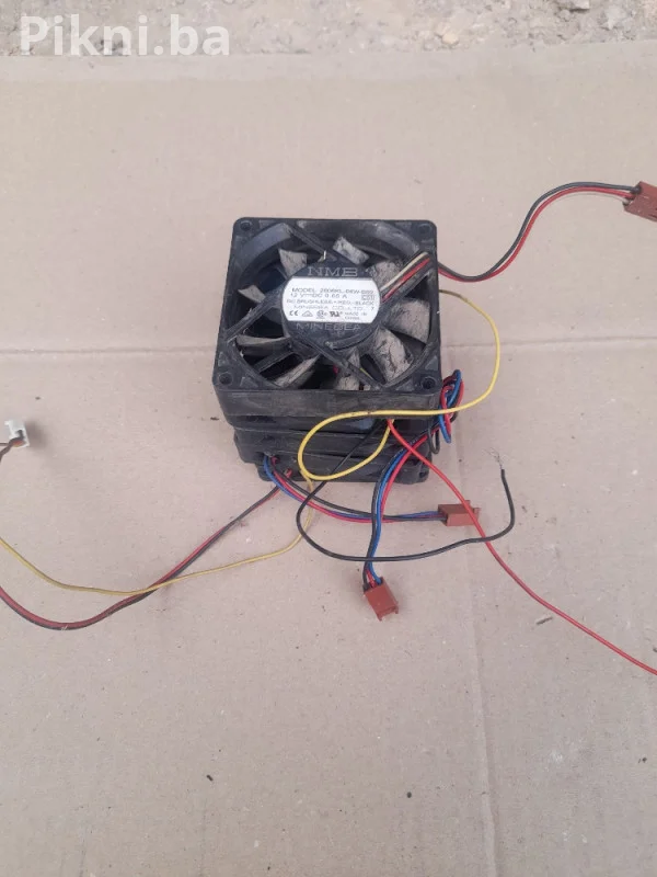Ventilator turbina 12v coler hladnjak cooleri 7x7cm