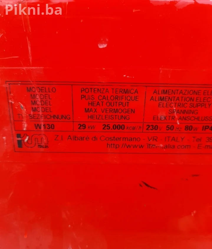 🔥 Profesionalni Gasni Top - Agrotherm 29 kW 🔥 (Potpuno ispravan!)