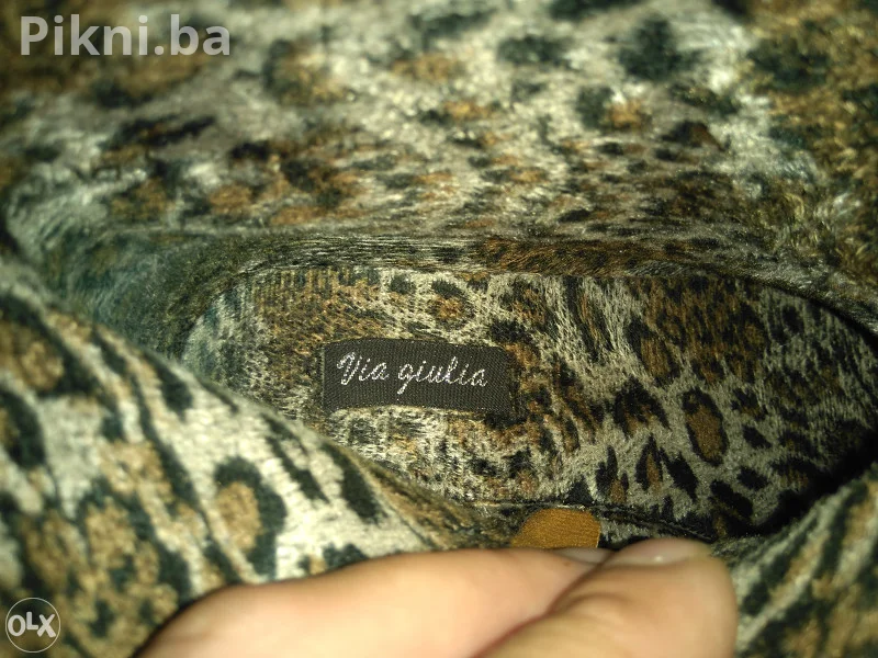 MODERNE GLEŽNJAČE VIA GIULIA - BR. 36 (Leopard Postava)