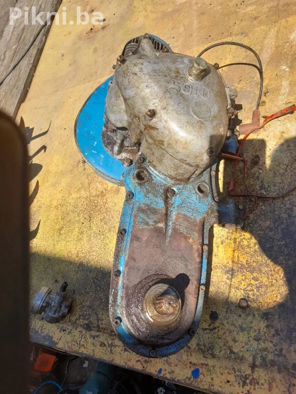 Motor sa mjenjačem i reduktorom (Solo Kleinmotoren) – za dijelove kopačica freza