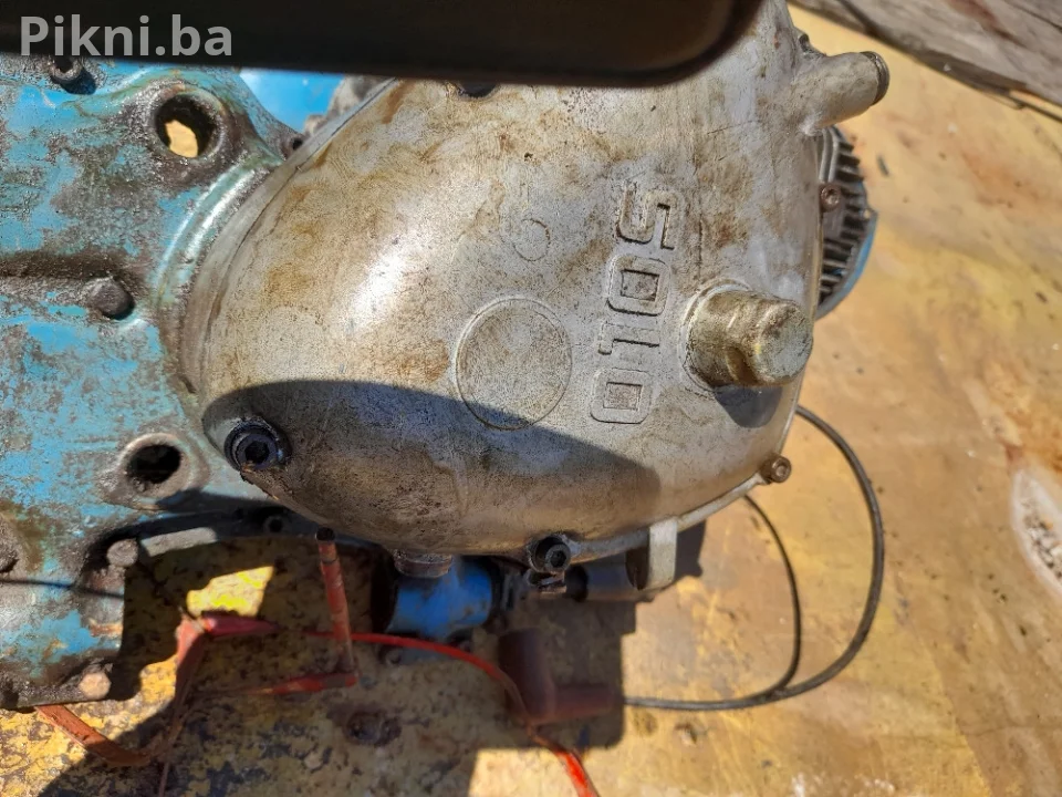 Motor sa mjenjačem i reduktorom (Solo Kleinmotoren) – za dijelove kopačica freza