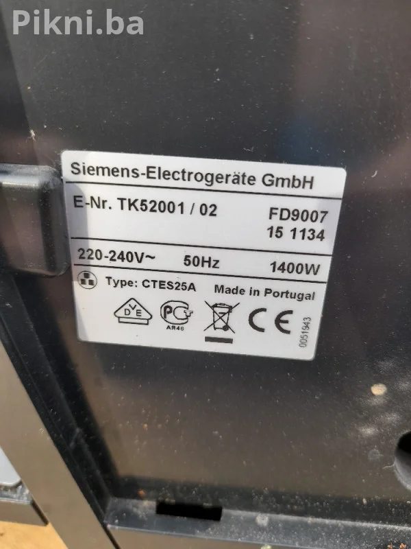 Kafe aparat Siemens Surpresso Neispravan,povoljno! Aparat za kafu