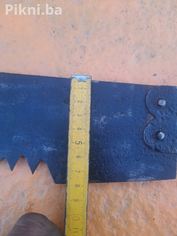 STARA RUČNA PILA ZA DVOJE JARMAČA Preko 140 cm Kolekcionarska