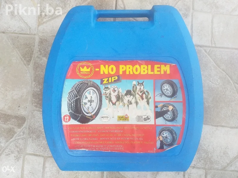 Lanci za Snijeg "NO PROBLEM ZIP 50 KM U Koferu - Odlično Stanje!