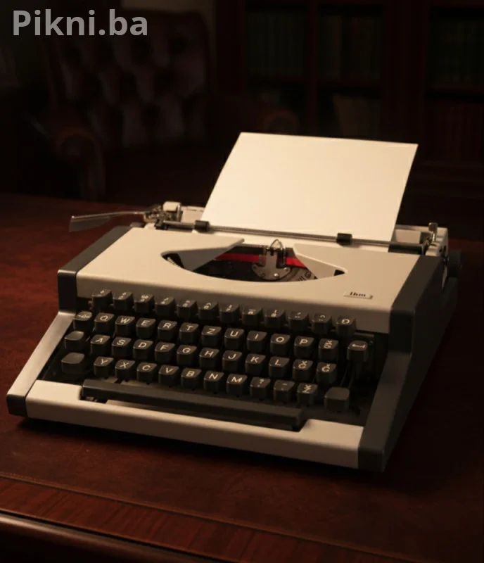 RASPRODAJA! VINTAGE PISAĆA MAŠINA IBM/UNIS (Bugojno)