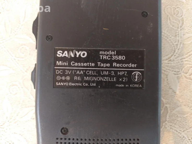 Diktafon snjimac zvuka sanyo trc 3580
