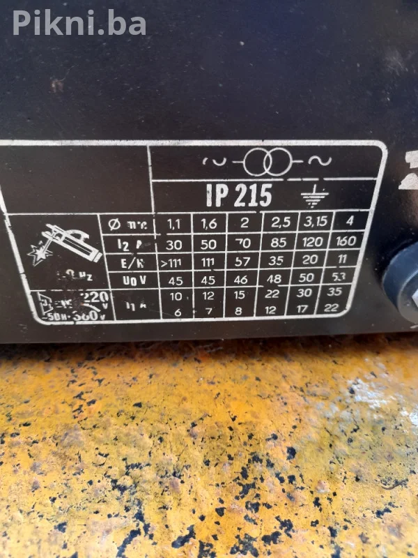 Elektro aparat za varenje elektrode 160A aparati elektrolucno
