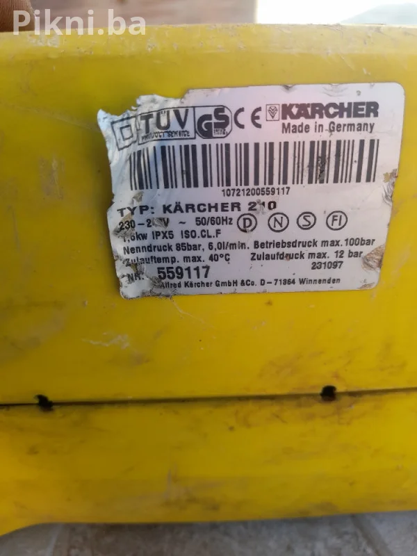 2100W 150 Bar Visokotlačni perač TOMPOWER - Motor Ispravan!