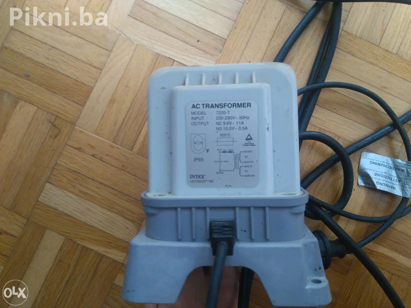 AC transformator, pretvarači 9,6v 10,5v 11A INTEX