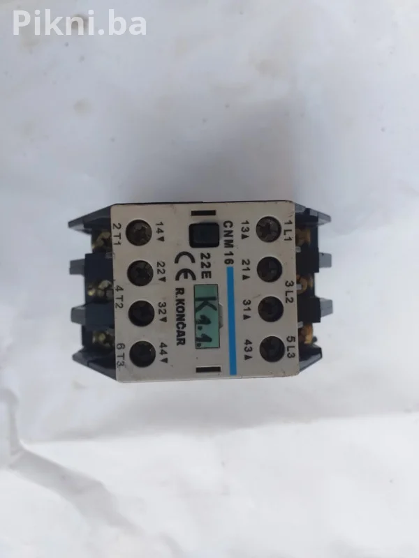 Kontaktor Končar CNM 16 220v sklolka prekidaci