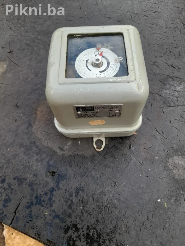 ISKRA Uklopni Sat Tarični/Tjedni Prekidač TKM 5 12 VINTAGE KV