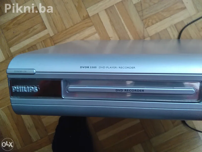 Philips DVDR 3305 DVD Recorder Snimač Ispravan Bez Daljinskog