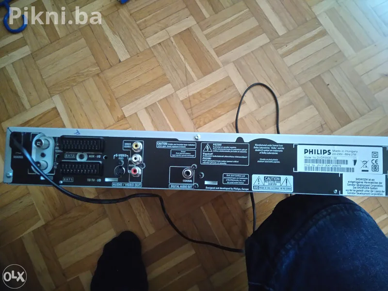Philips DVDR 3305 DVD Recorder Snimač Ispravan Bez Daljinskog