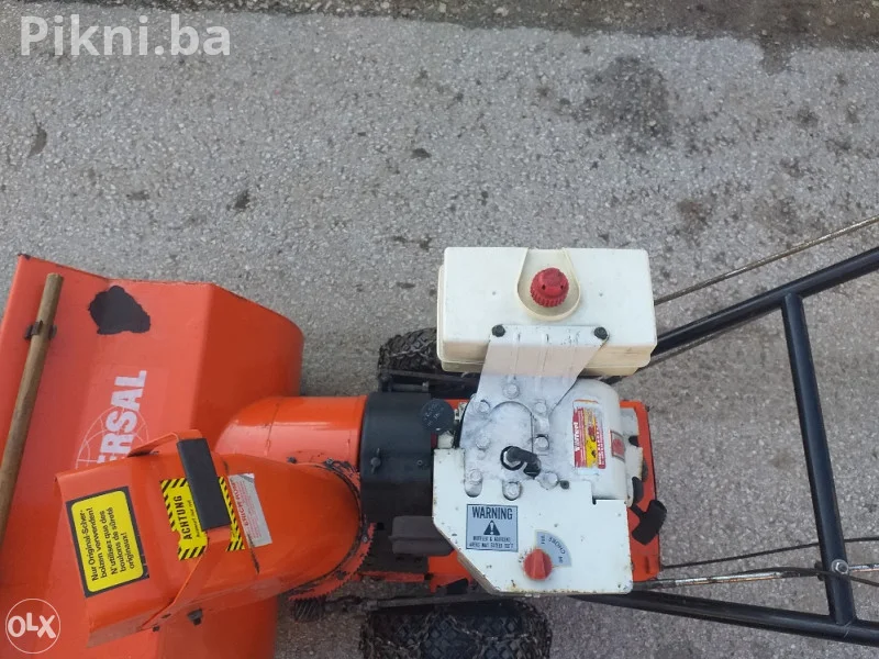 Freza za snijeg UNIVERSAL 6 brzina na benzin sa vucom lancima