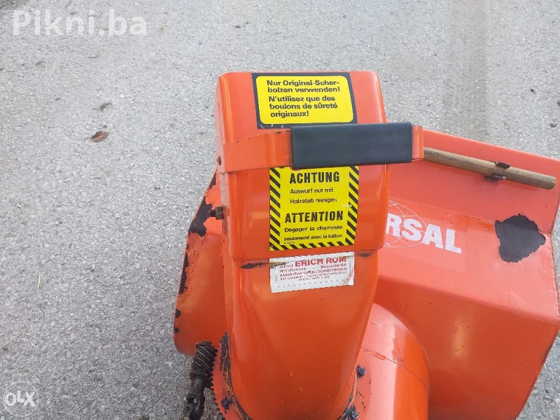 Freza za snijeg UNIVERSAL 6 brzina na benzin sa vucom lancima