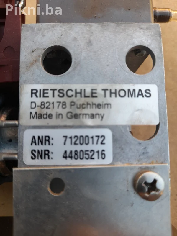 RIETSCHLE THOMAS Originalna Vakuum Pumpa / Kompresor 24V