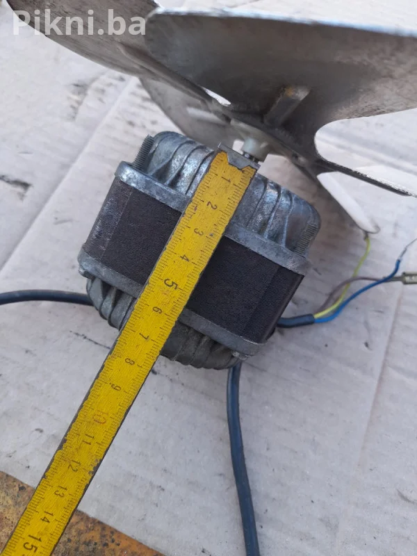 Ventilator turbina 220mm 220v 1550obr elektro motor elektromotori