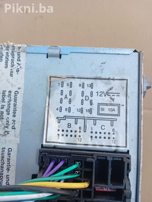 Originalni auto radio za VW, Škoda, Seat, Passat, Golf