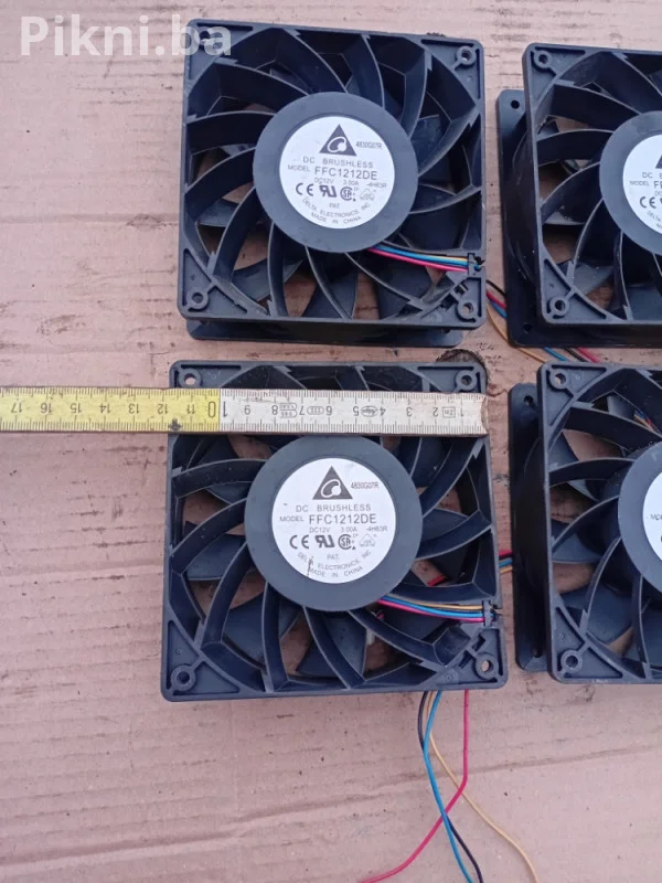HITNA PRODAJA: Industrijski/Serverski Ventilatori (5 kom) - Delta