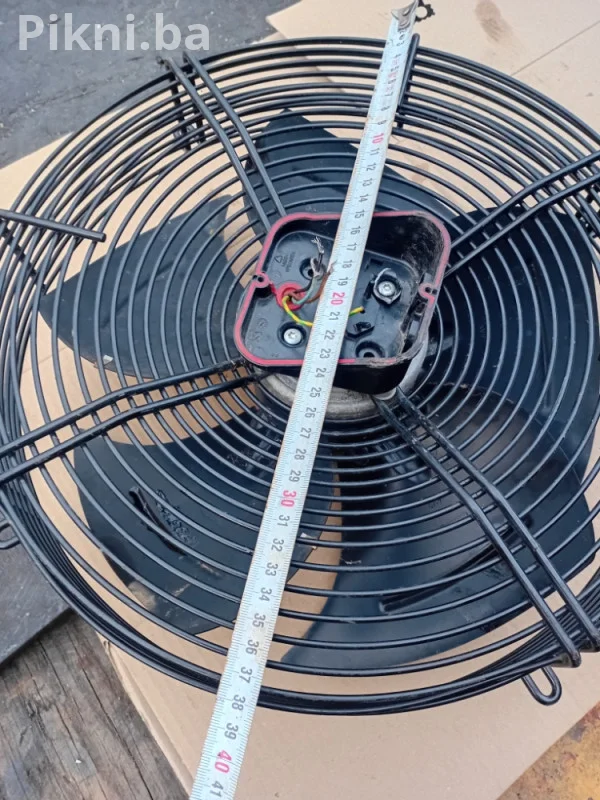 Aksijalni ventilator 380mm turbina elektro motor citaj pod detalj