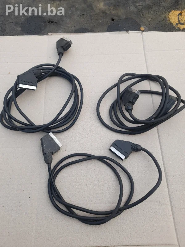 SCART kabl / Eurokabl za TV i DVD (3 komada)