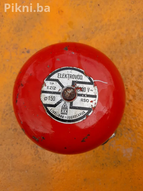 Industrijsko Zvono ELEKTROVOD Ljubljana 150mm - Stara Jugoslavija