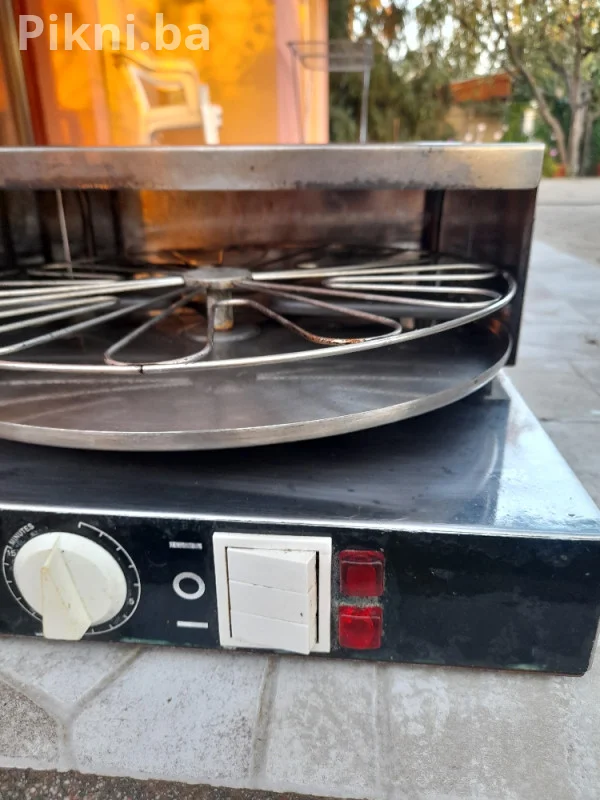 ROTO ROSTER IKON Retro Rotacioni Toster Gril Švicarski inox roštilj