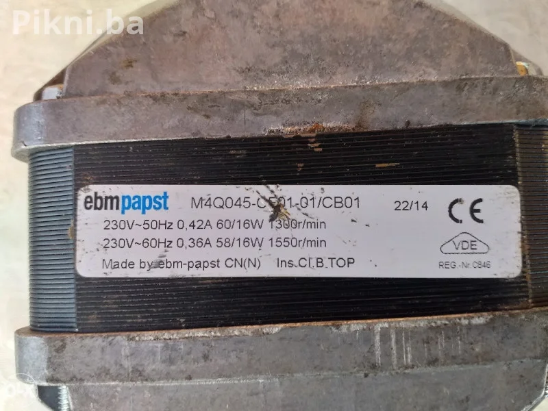 Elektro motor elektromotori 220v 1550 obrtaja