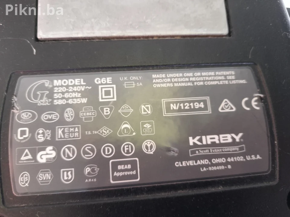 profesionalni usisivač KIRBY G6 - Izvrsno stanje, samo 250km