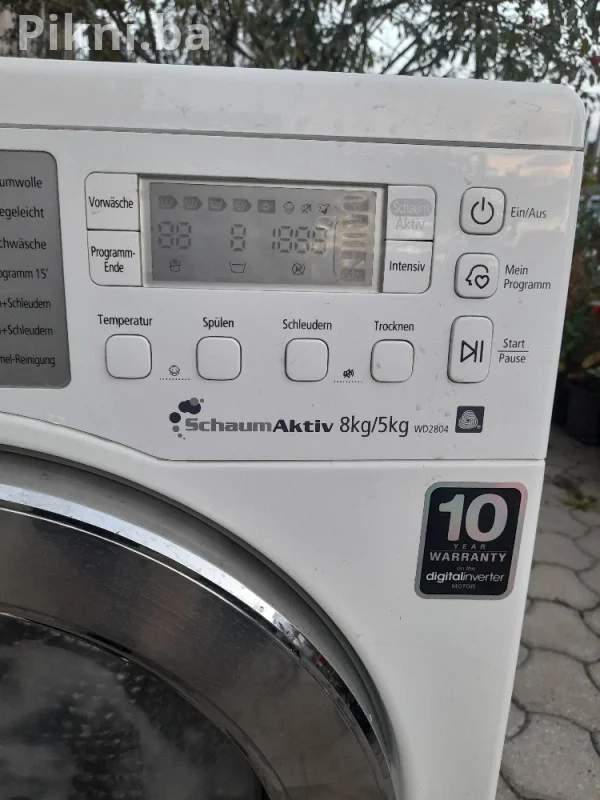vešmasina susnica Samsung Wd2804 8kg ves masina