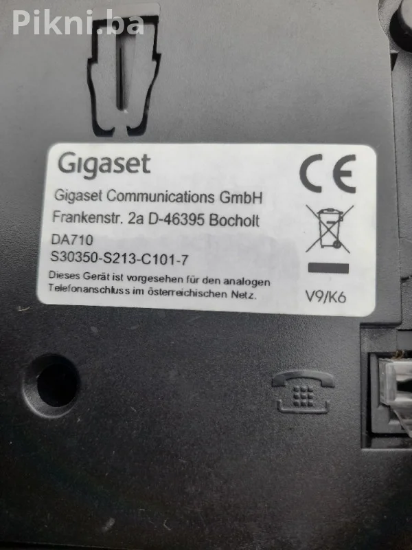 NOVO! Fiksni telefon GIGASET DA710 - Analogni, Veliki displej