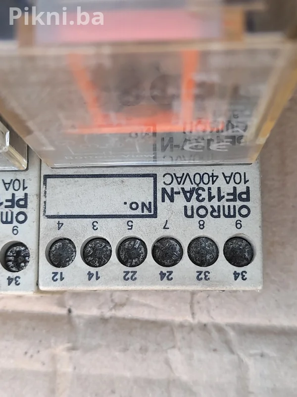 Industrijski Releji FINDER i SCHRACK sa Podnožjem (230V AC)
