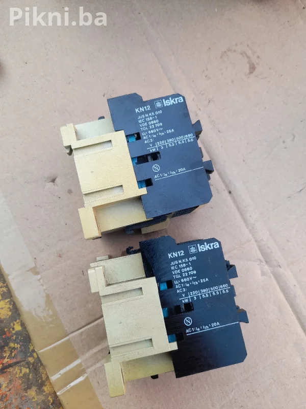 Iskra Sklopke / Kontaktori KN12 - 25A 220V (5.5kW) prekidači