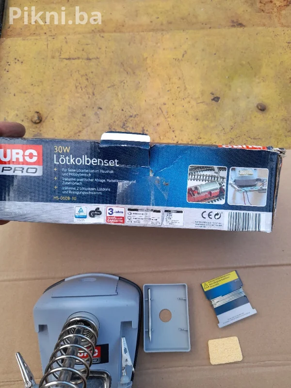 NOVO! DURO Pro Komplet Set za Lemljenje 30W (sa Stalkom, Stezaljkama)