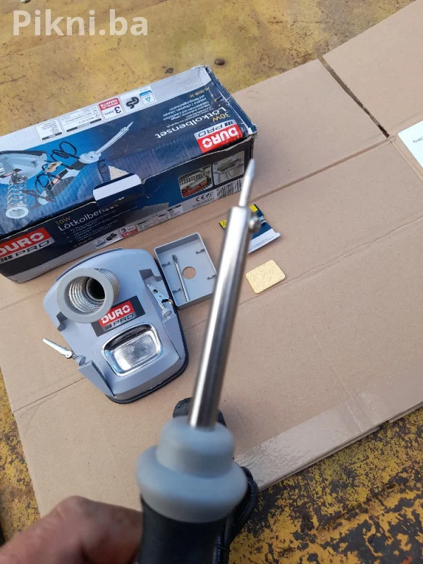 NOVO! DURO Pro Komplet Set za Lemljenje 30W (sa Stalkom, Stezaljkama)