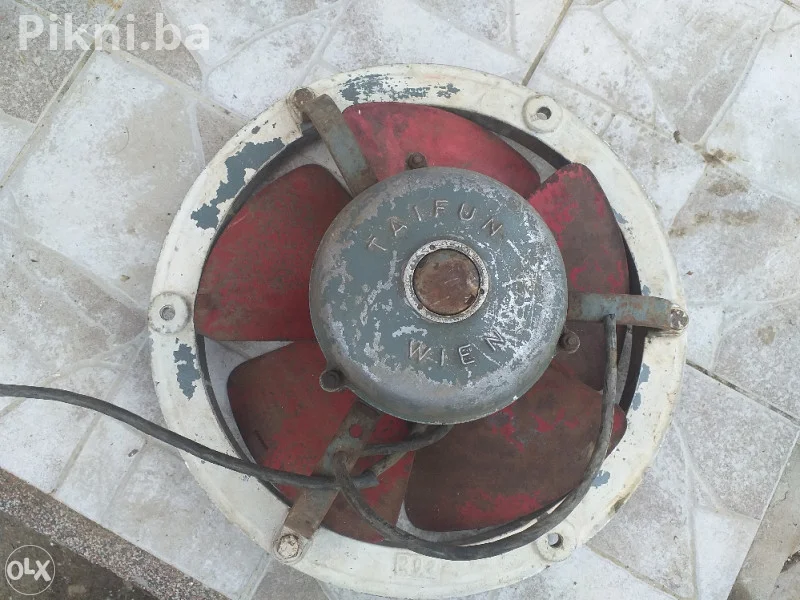 Industrijski ventilator turbina citaj pod detaljno