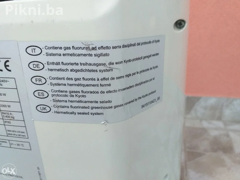 2u1 Pokretna klima DELONGHI PAC n80.1 isusivac vlage zr