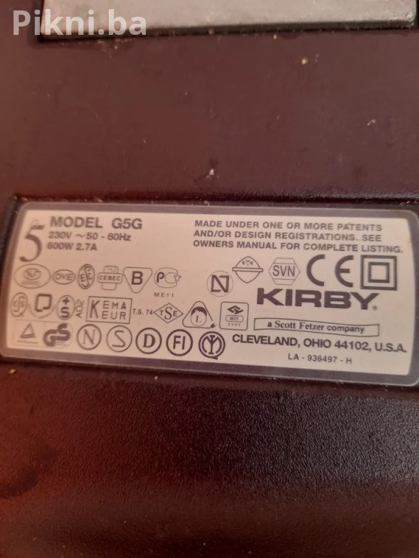 Profesionalni usisivač KIRBY G5 usisivači industrijski