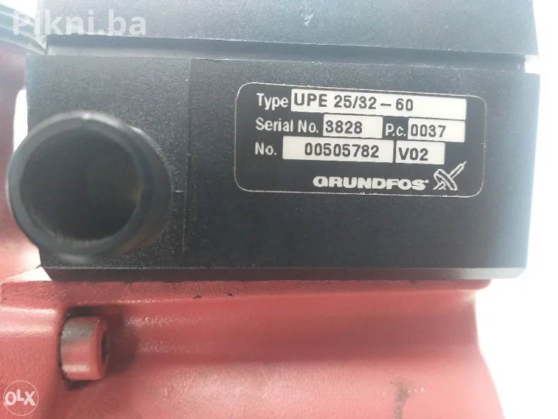Pumpa za vodu grundfos UPE 25-60 180mm za grijanje cirkulacijska