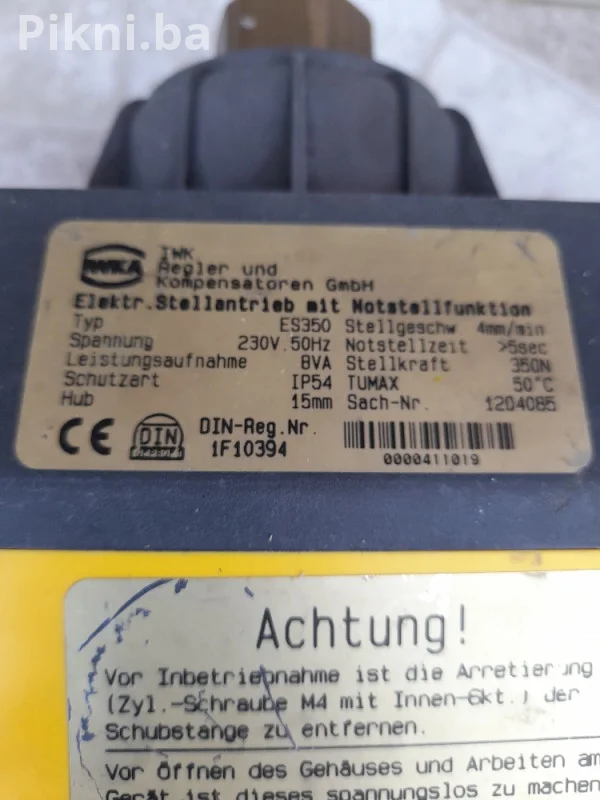 Ventil IWKA es 350 220v za grijanje vodu digitalni automatski