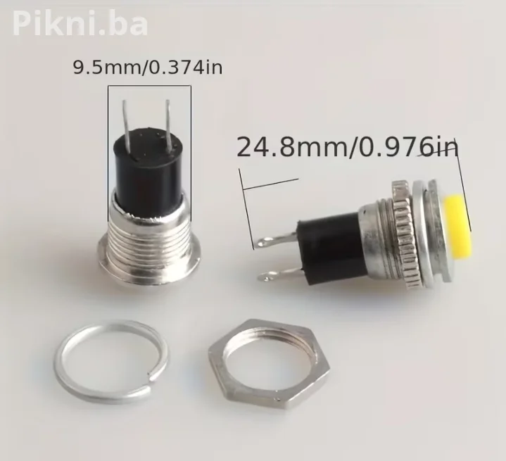 🔘 DS-316 Samoponovljivi Prekidači – SET od 6 komada kontaktor sklopka